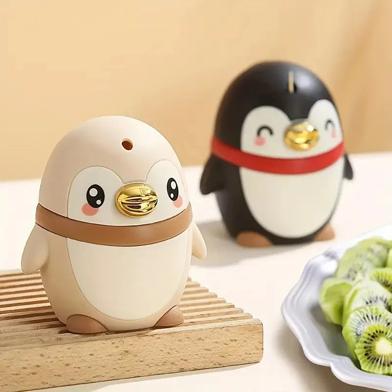Penguin Toothpick Holder – Cute Automatic Press Dispenser