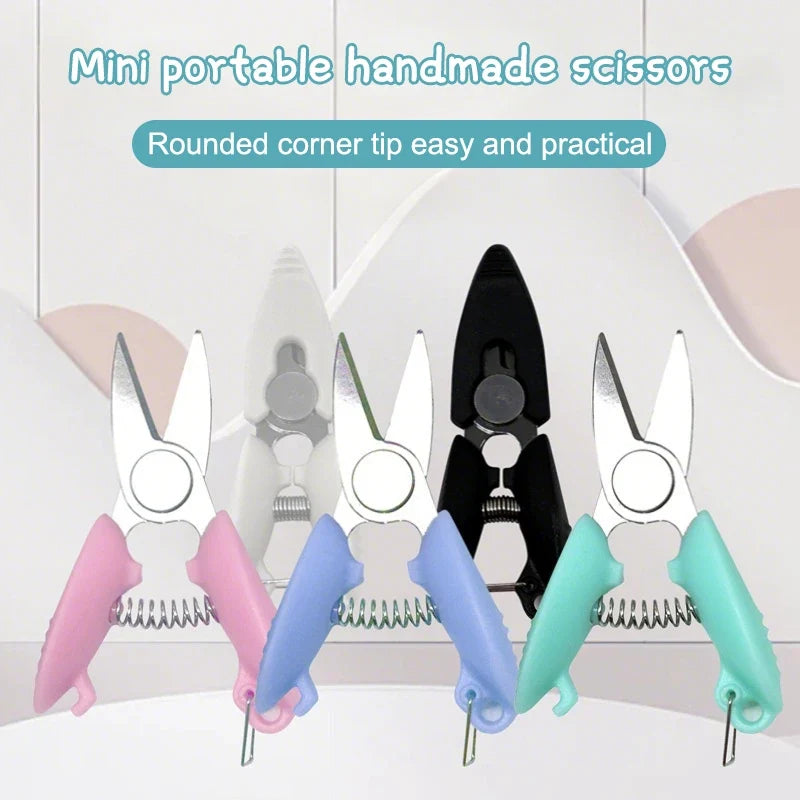 Mini Pocket Scissors – Metal Thread Trimmer for Embroidery & Craft