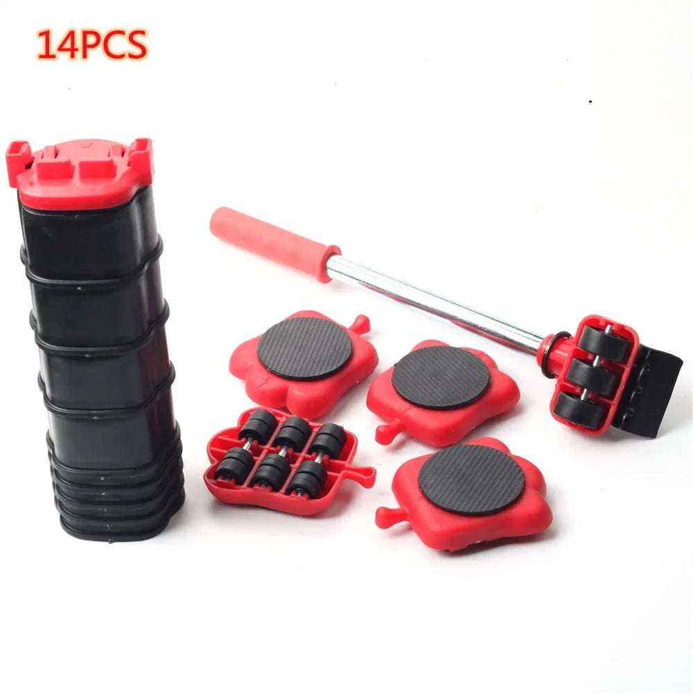 Heavy Duty Furniture Mover Lifter Roller Sliders Set 5/14pcs
