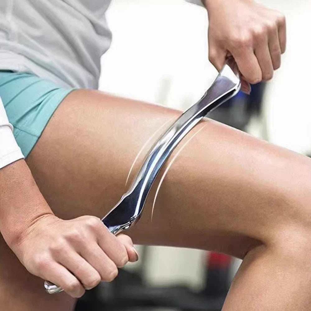 Gua Sha Stainless Steel Scraping Tool for Large Muscles