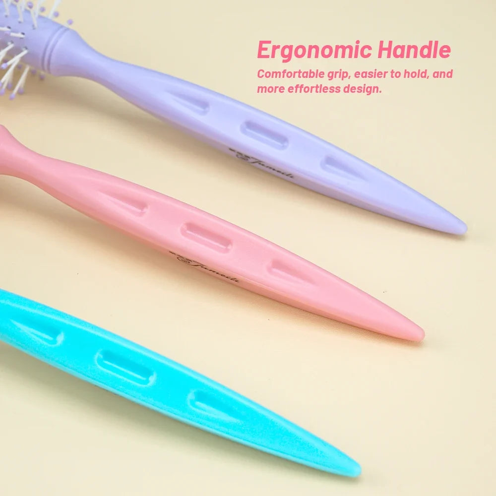 Macaron Cylinder Curling Comb – Anti-Static Hair Styler