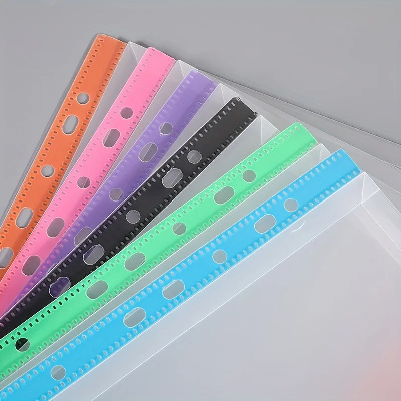 A4 Binder Pocket Plastic Envelopes Expand Folders 6 Stereoscopic