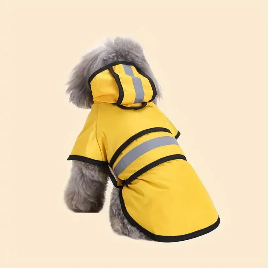Adjustable Waterproof Windproof Dog Raincoat – All Sizes