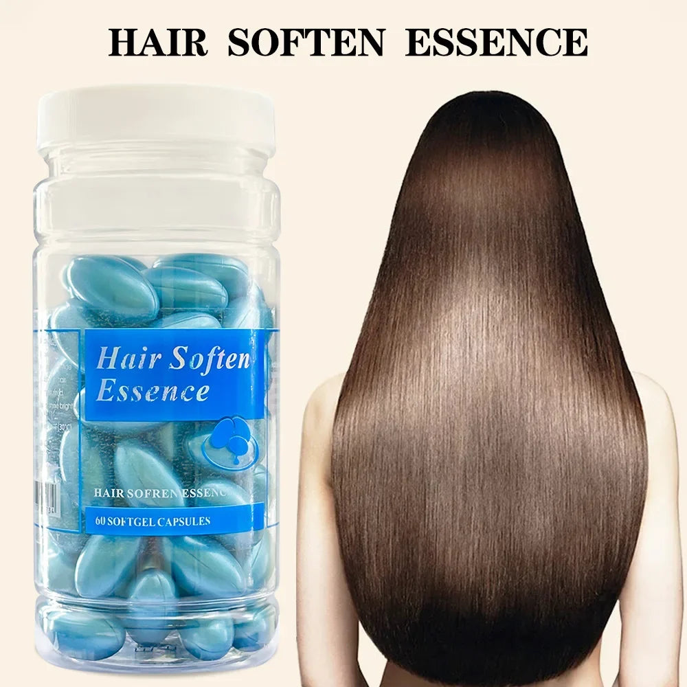 Keratin Hair Oil Serum – Vitamin Capsule Complex, 60g