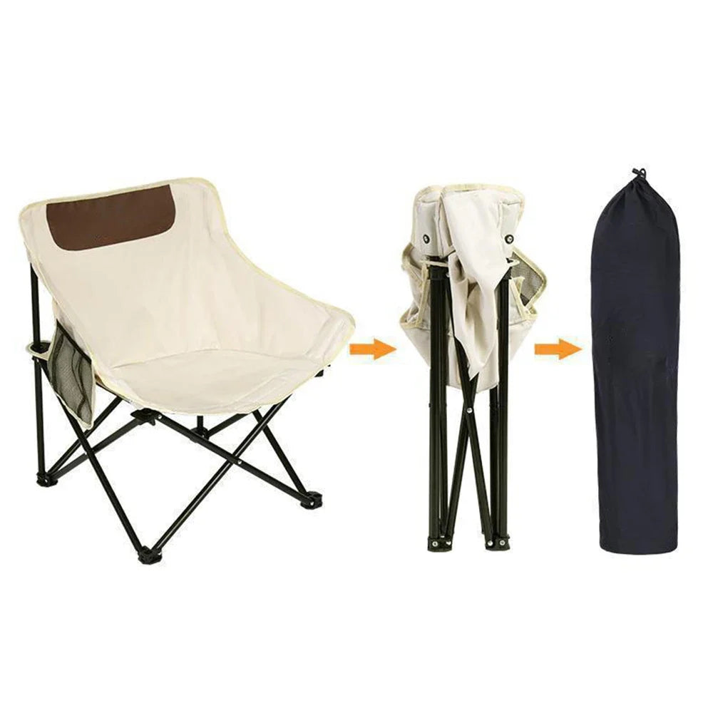 Portable Folding Moon Chair – Ultralight Camping & Picnic