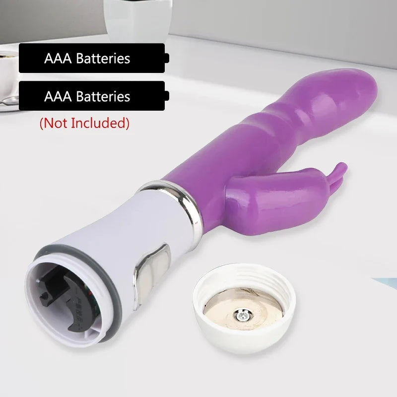 2-in-1 Vibrator Massager Personal Device Comprehensive Sensitive Zone