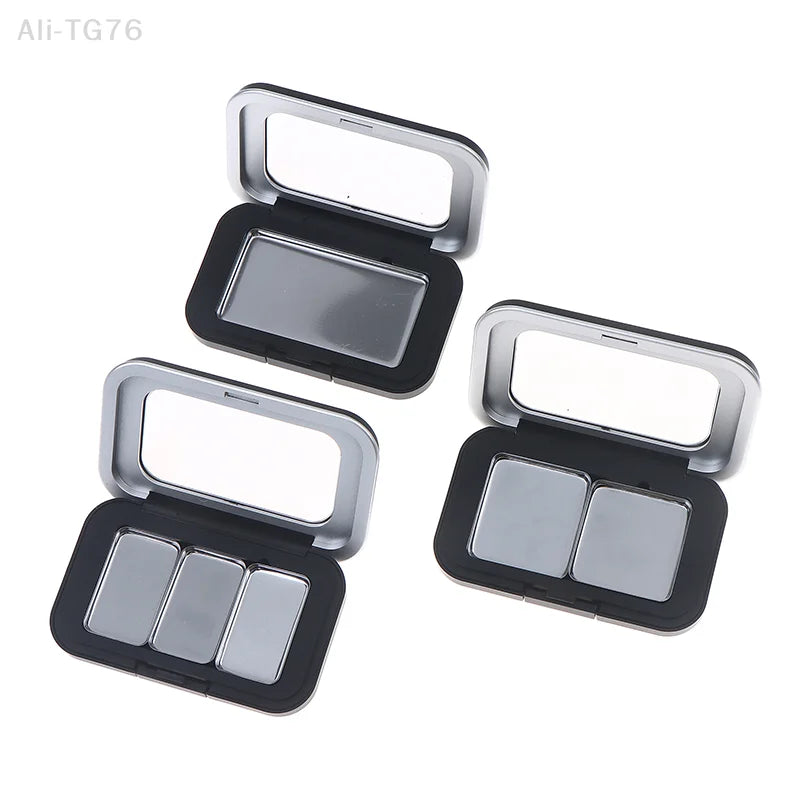 DIY Magnetic Empty Makeup Palette with Mirror – 1–8 Grids
