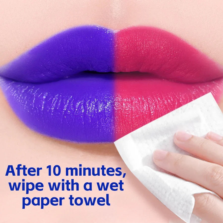 KAFURUX Blue Rose Color Changing Lipstick – Shimmer Gloss