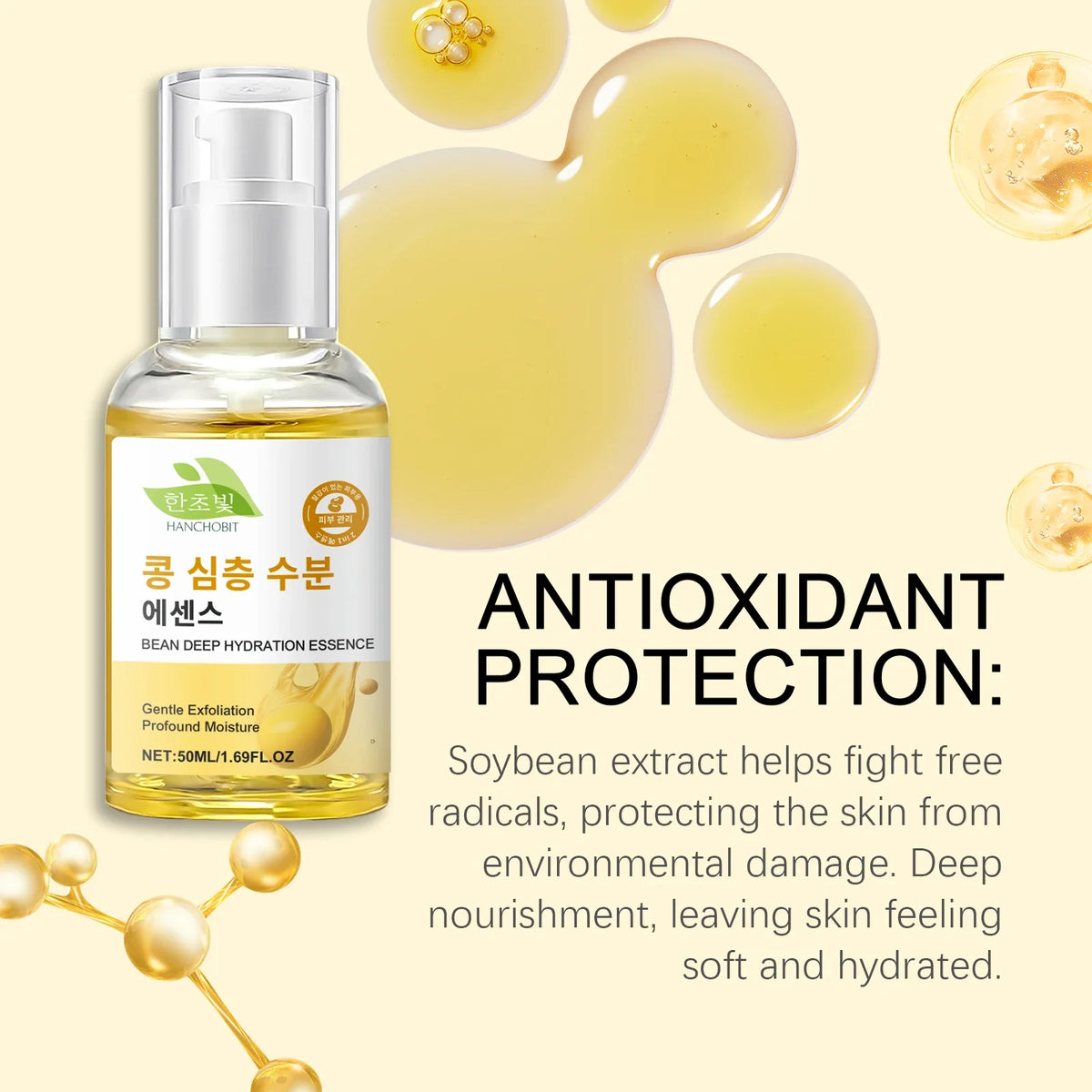 Soybean Essence Serum – Hydrating & Brightening Face Serum