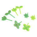 8-Piece Mini Fruit Forks – Leaf Cake & Salad Picks for Kids