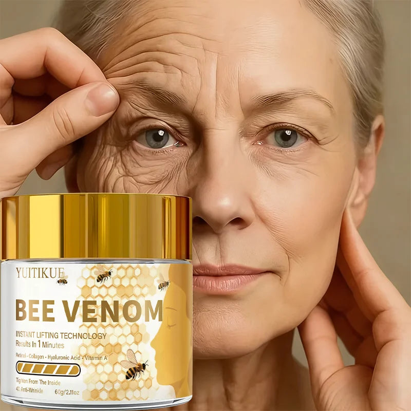 YUITIKUE Bee Venom Face Cream 60g – Lift, Firm & Anti-Wrinkle