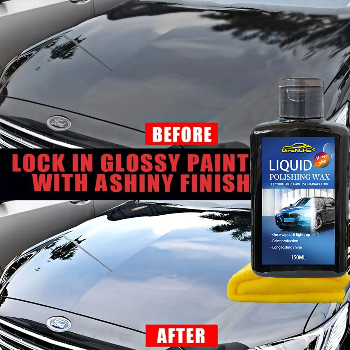 Nano Ceramic Coating Wax & Sealant – Hydrophobic Car Protection