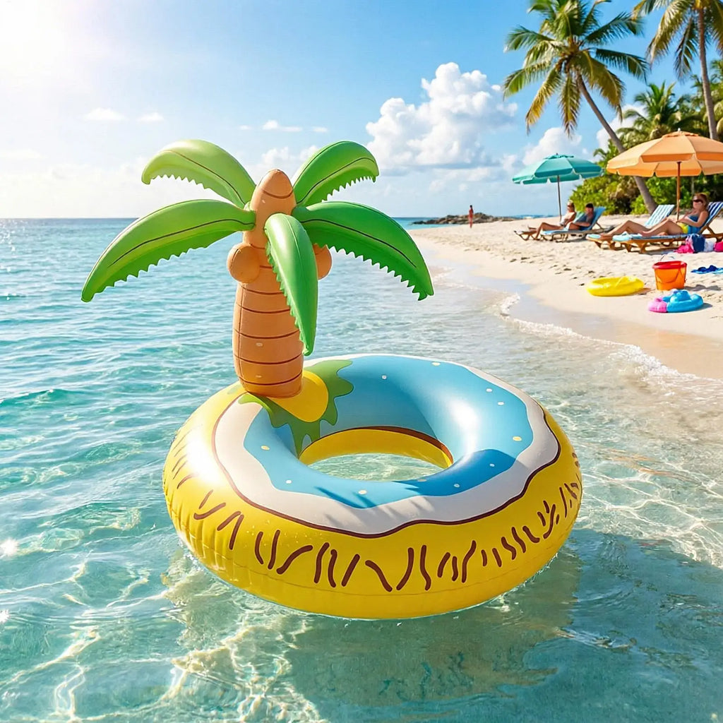 Giant Tropical Chair Pool Float – 48" Inflatable Summer Floatie