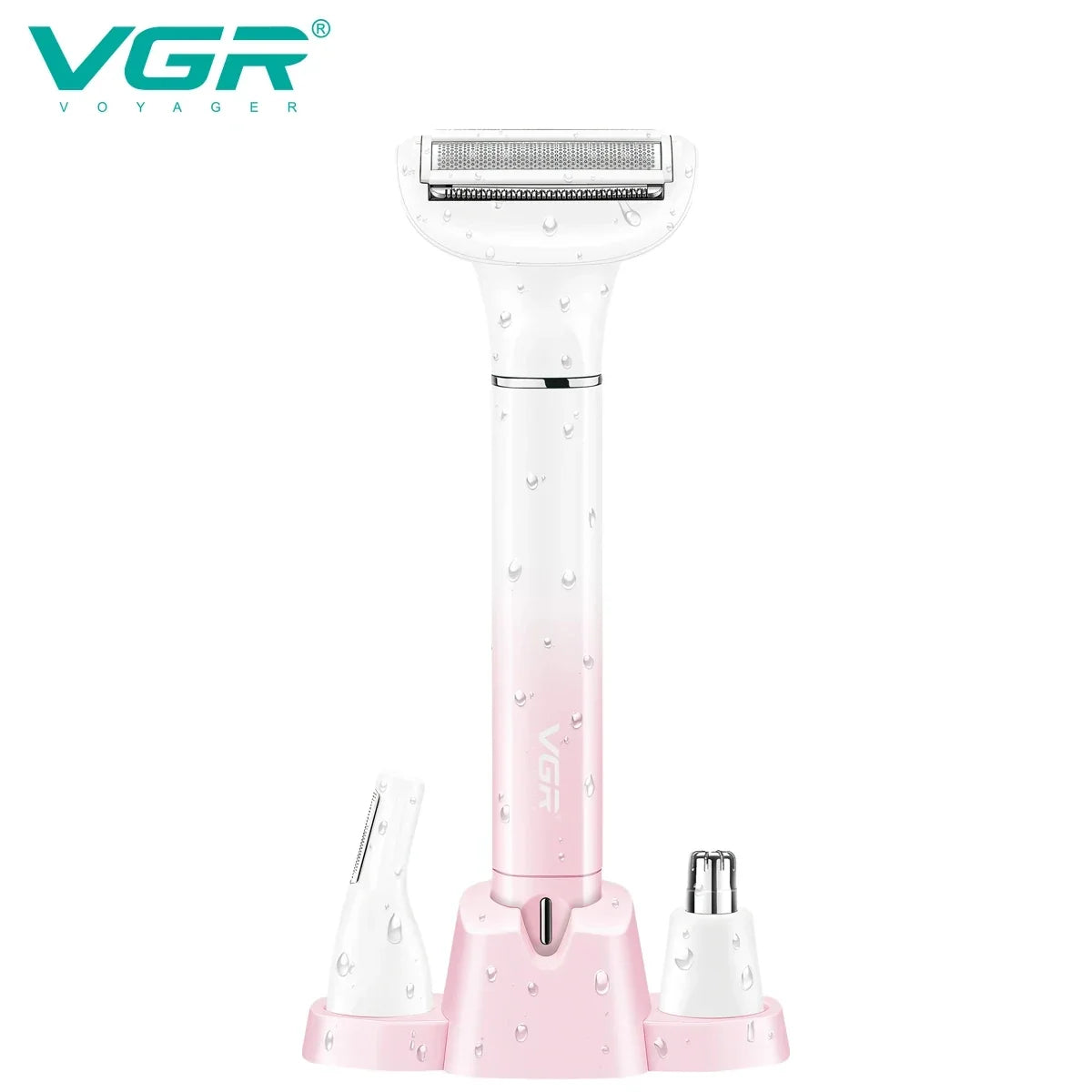 VGR V-611 3-in-1 Electric Trimmer | Face, Brow & Body