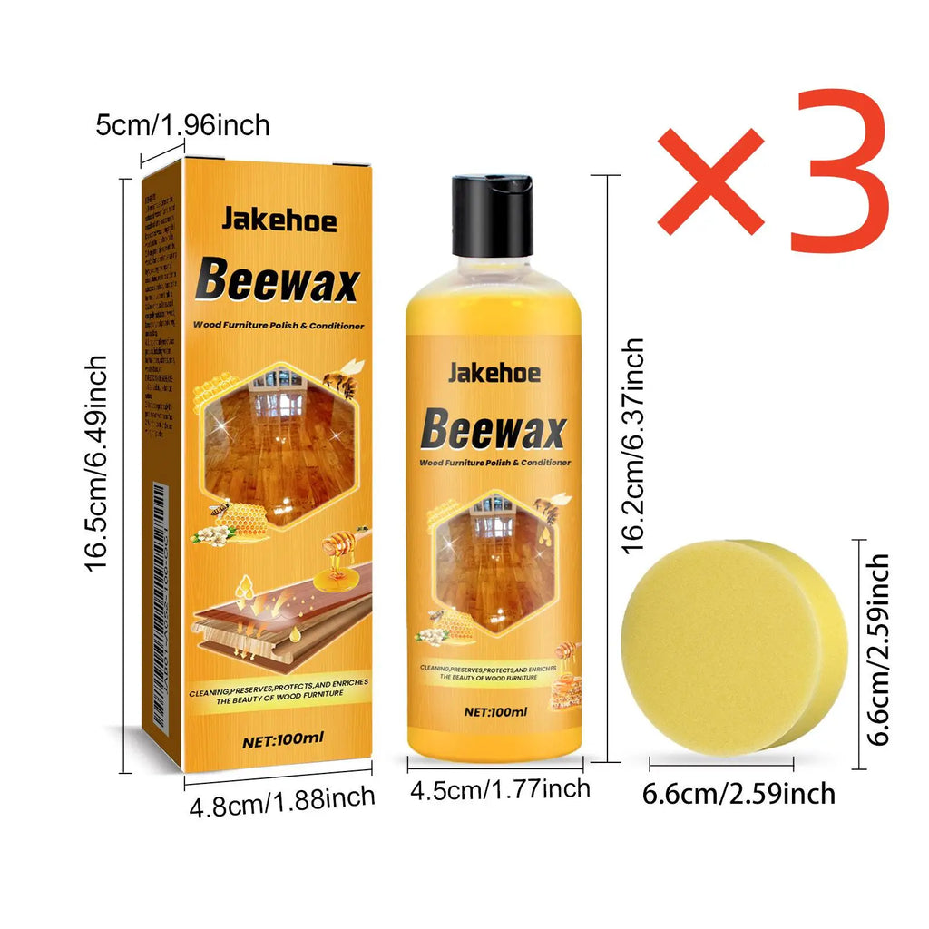 Beeswax Wood Floor Cleaner & Polish – Shine, Protect & Clean
