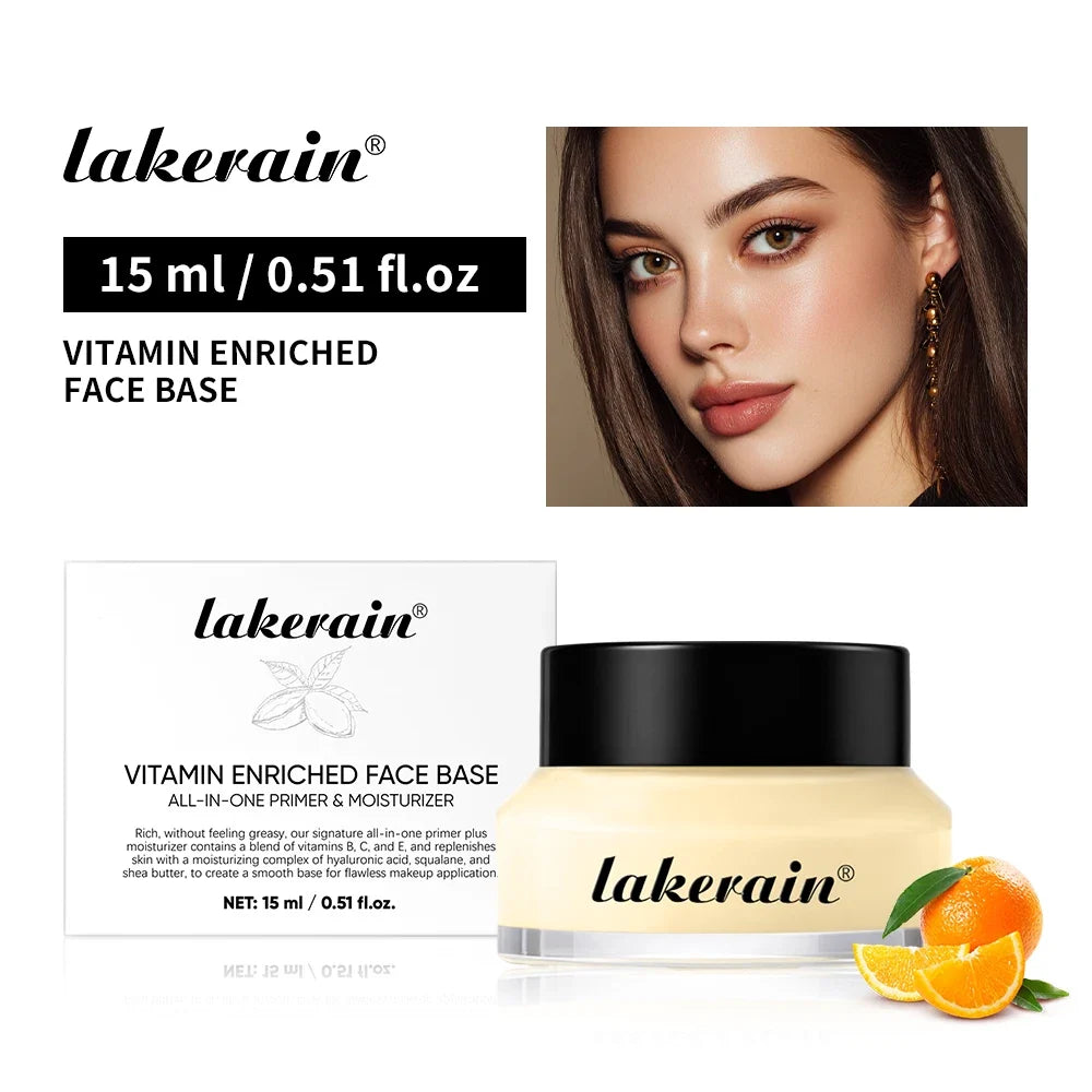 Lakerain Vitamin Enriched Face Base – 2-in-1 Moisturizer & Primer