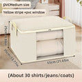 Large Capacity Storage Bag Dustproof Thickened Zipper Organizer