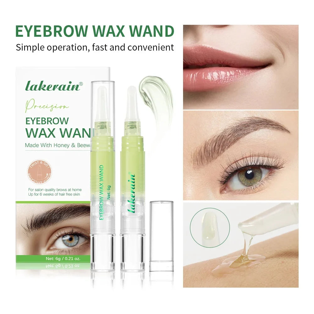 Eyebrow Wax Pen Kit – Precision Facial Hair Removal, 10 Strips