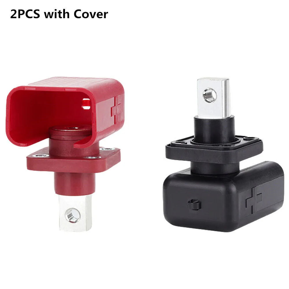 200A All-Copper Battery Terminal Posts Red & Black 2-Pack