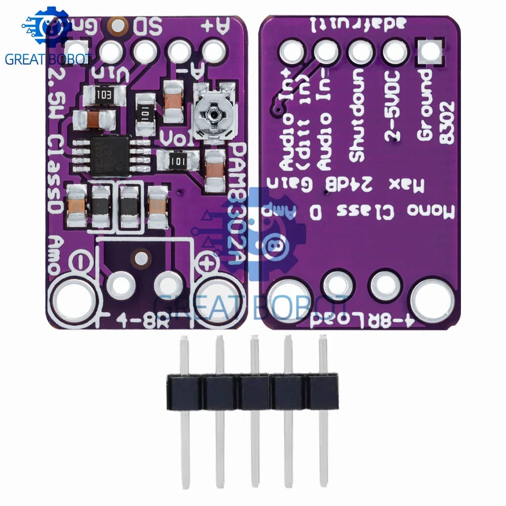 PAM8302 2.5W Class D Audio Amplifier Module – CJMCU-832