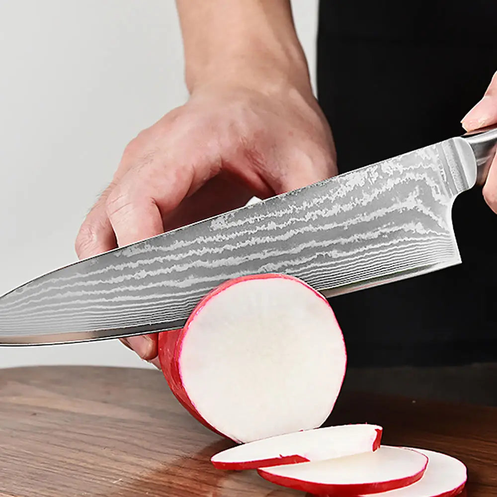 VG10 Damascus Steel 8" Japanese Chef Knife with Gift Box