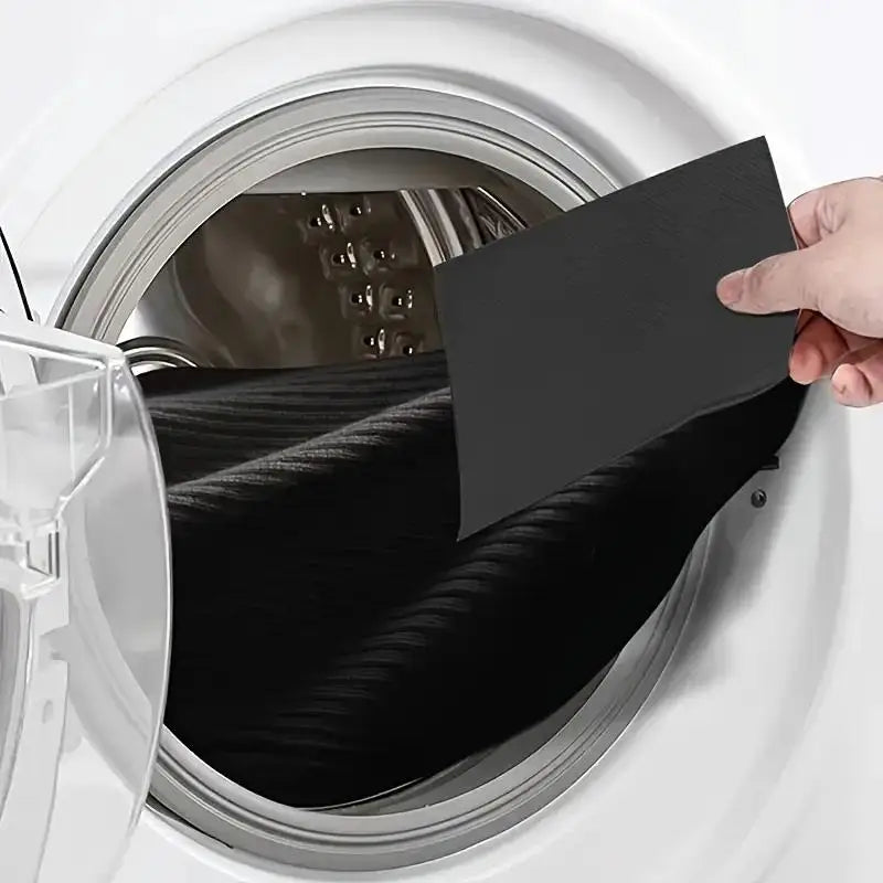 Black Color Enhancer Laundry Sheets – Anti-Fade, 5–30 Pack