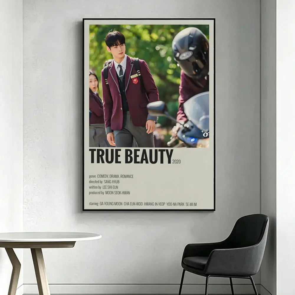 Drama T-True B-Beauty HD Poster | Aesthetic Wall Art Decor