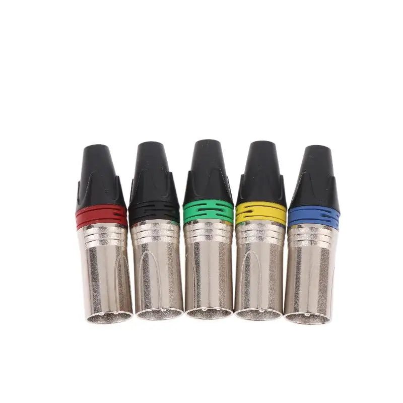 XLR Microphone Connector Adapter Male Female Plug Jack