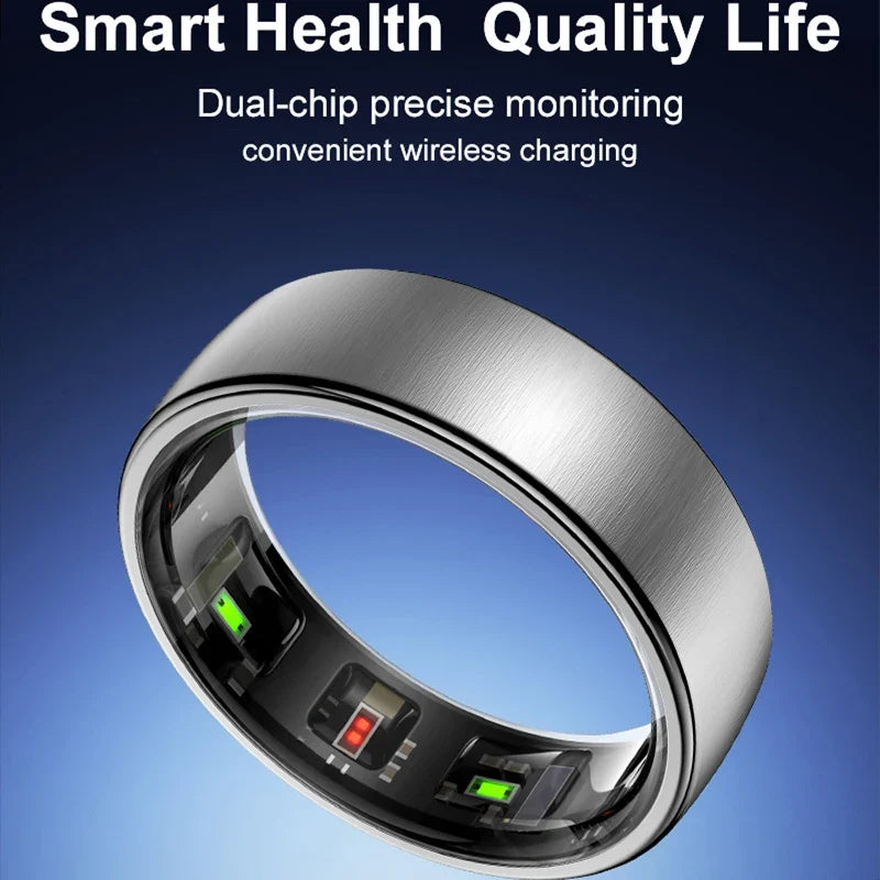 R10 Charging Case Smart Ring Men Women Skin Temperature Health Sleep