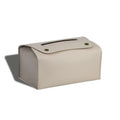 PU Leather Napkin Holder Tissue Bag Foldable Paper Organizers Box