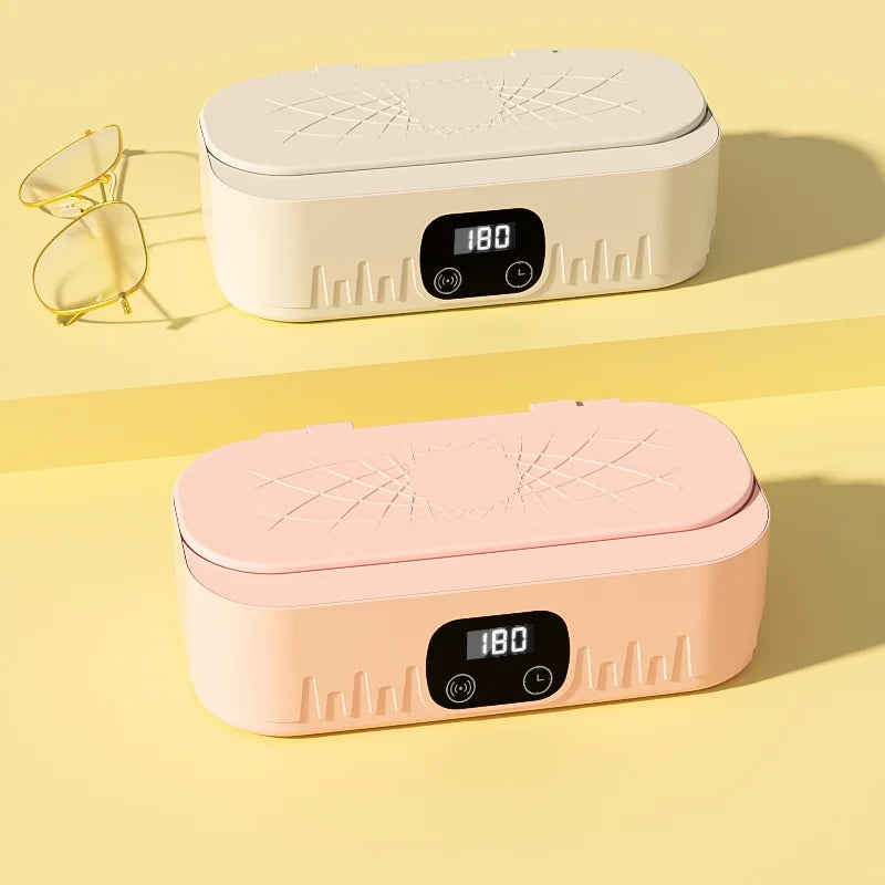 HOMEFISH Mini Ultrasonic Cleaner for Glasses & Jewelry | 18W