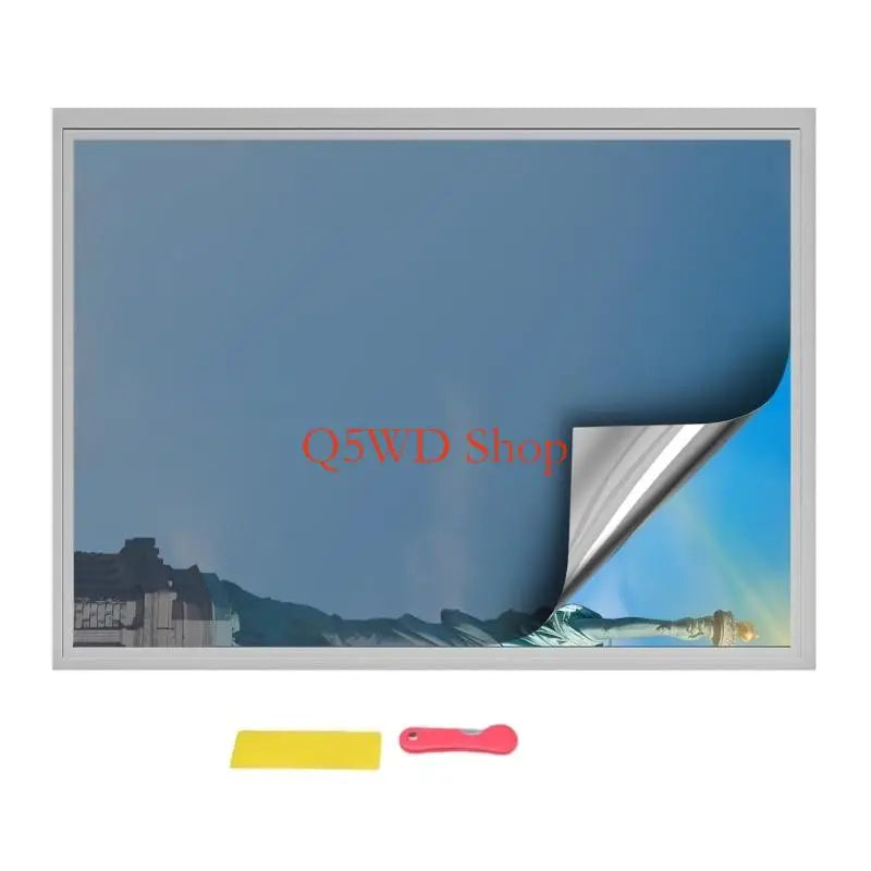 One-Way Mirror Window Film 60×500cm | UV & Heat Blocking Tint