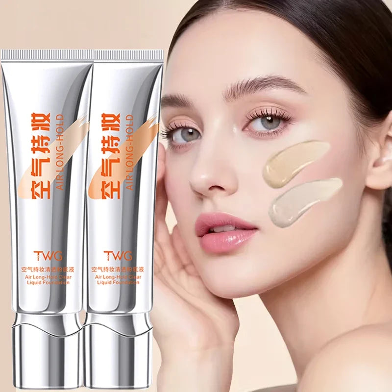 Clear Air Liquid Foundation – Waterproof & Natural Finish