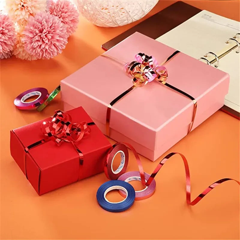 10Meter Rolls Balloon Ribbon Party Birthday Wedding Accessorie Laser