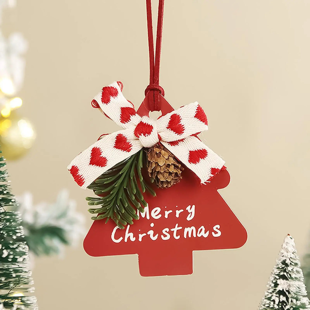 Fun Paper Christmas Tree Ornaments – Hangable Pendant Decor