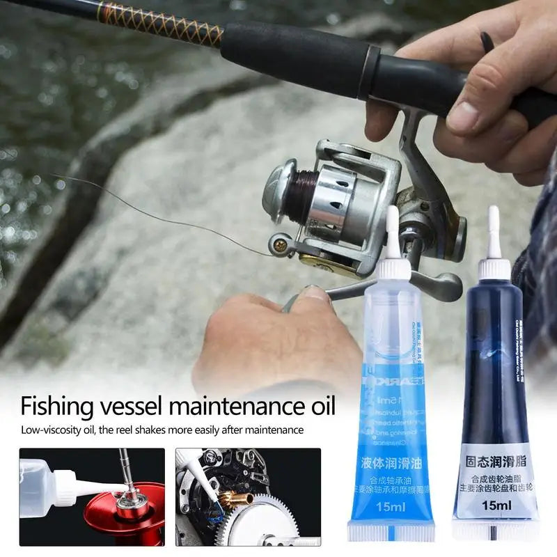 Fishing Reel Lubricant Lubricating Oil Protective Grease Maintenance