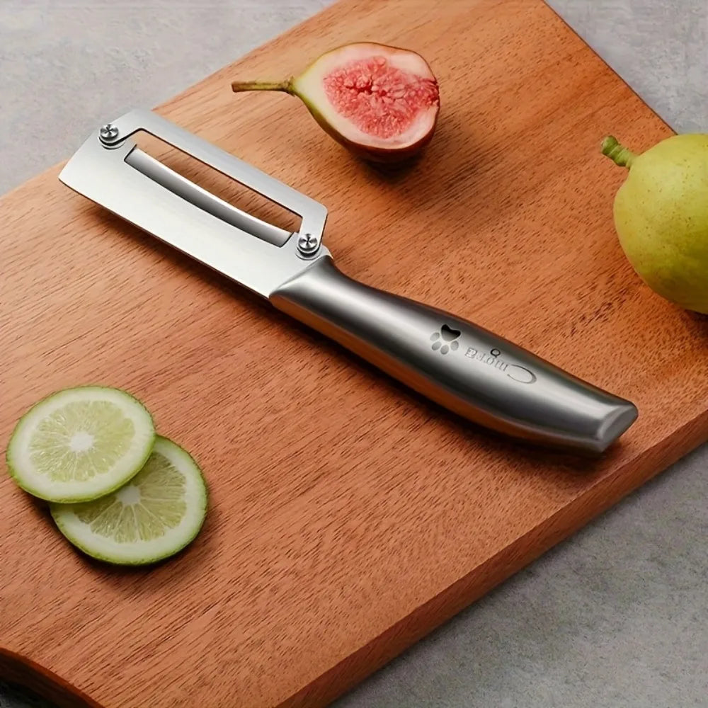 PLYS Stainless Steel Peeler – Sharp Heavy-Duty Kitchen Tool