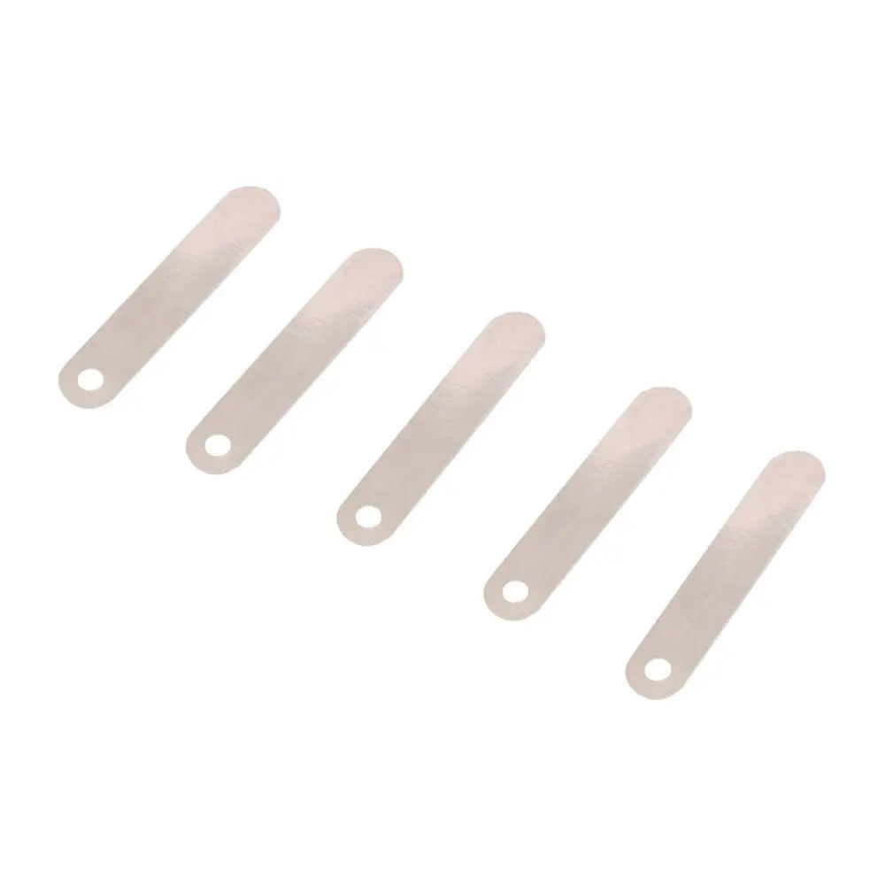 Nickel Plated Solder Tabs for 18650 14500 Sub C Batteries 100Pcs