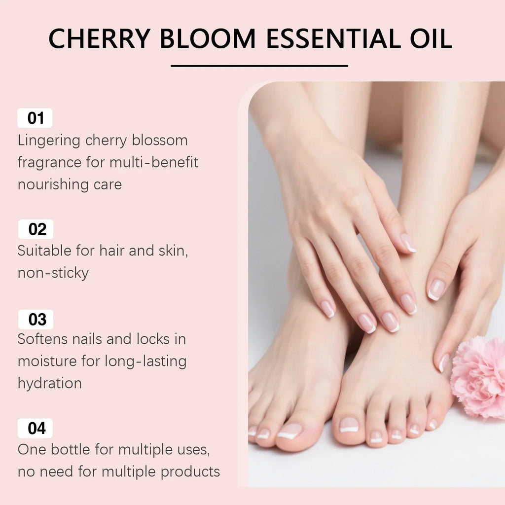 Cherry Blossom Moisturizing Essential Oil – Body & Face Serum