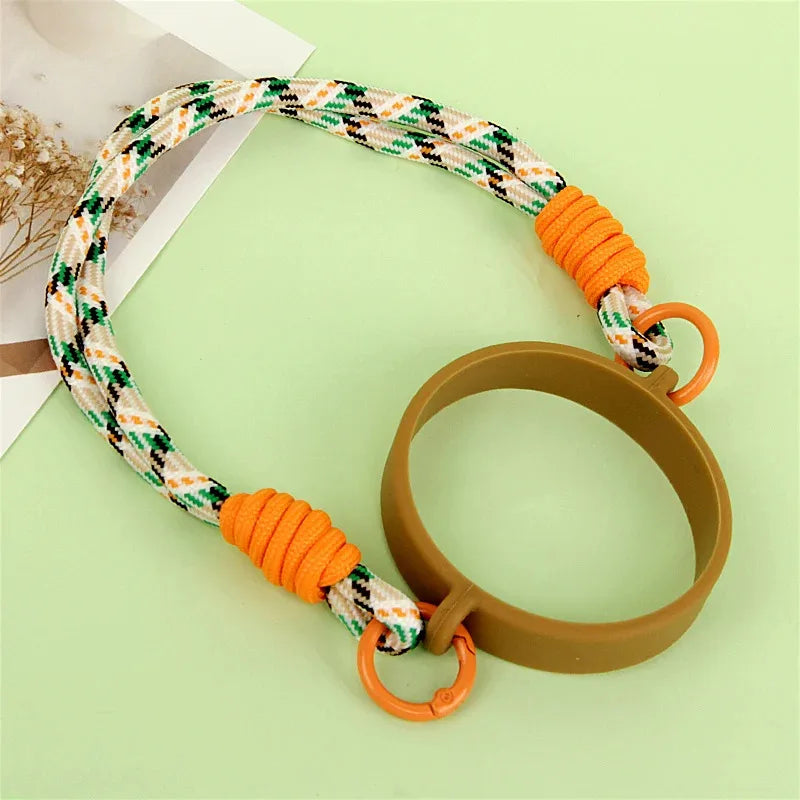 Boho Silicone Water Bottle Sling Strap | Fits 12–40oz Bottles