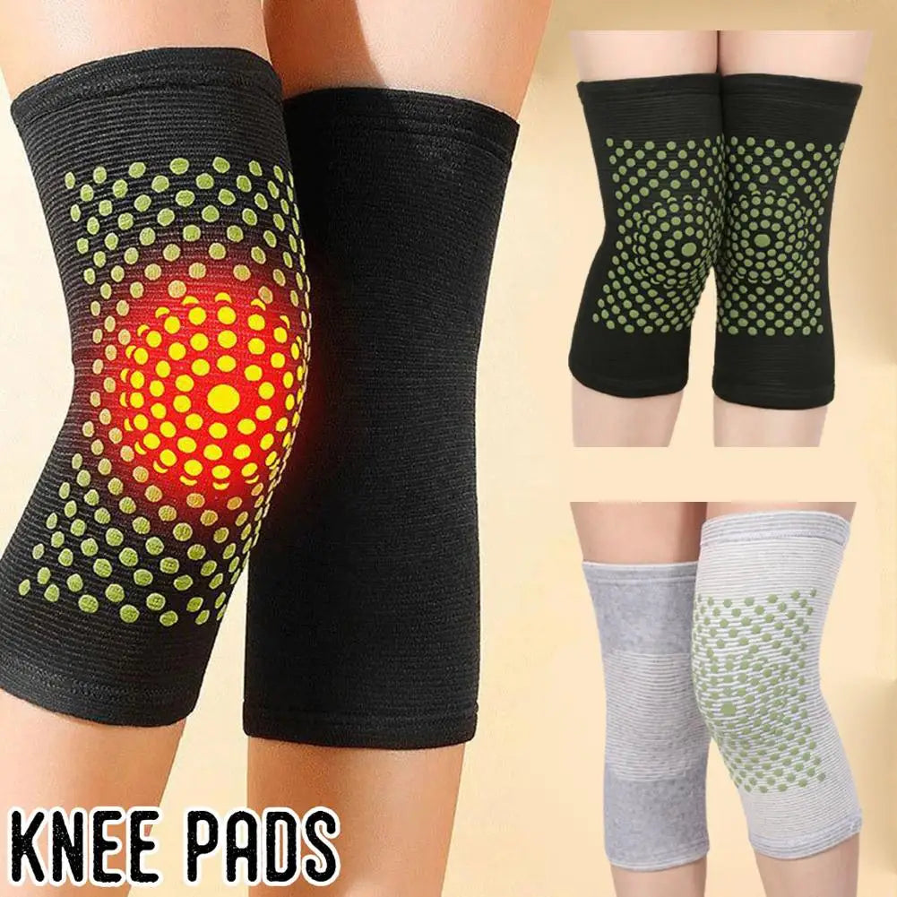 Self-Heating Tourmaline Knee Brace Sleeves – Far Infrared Warm