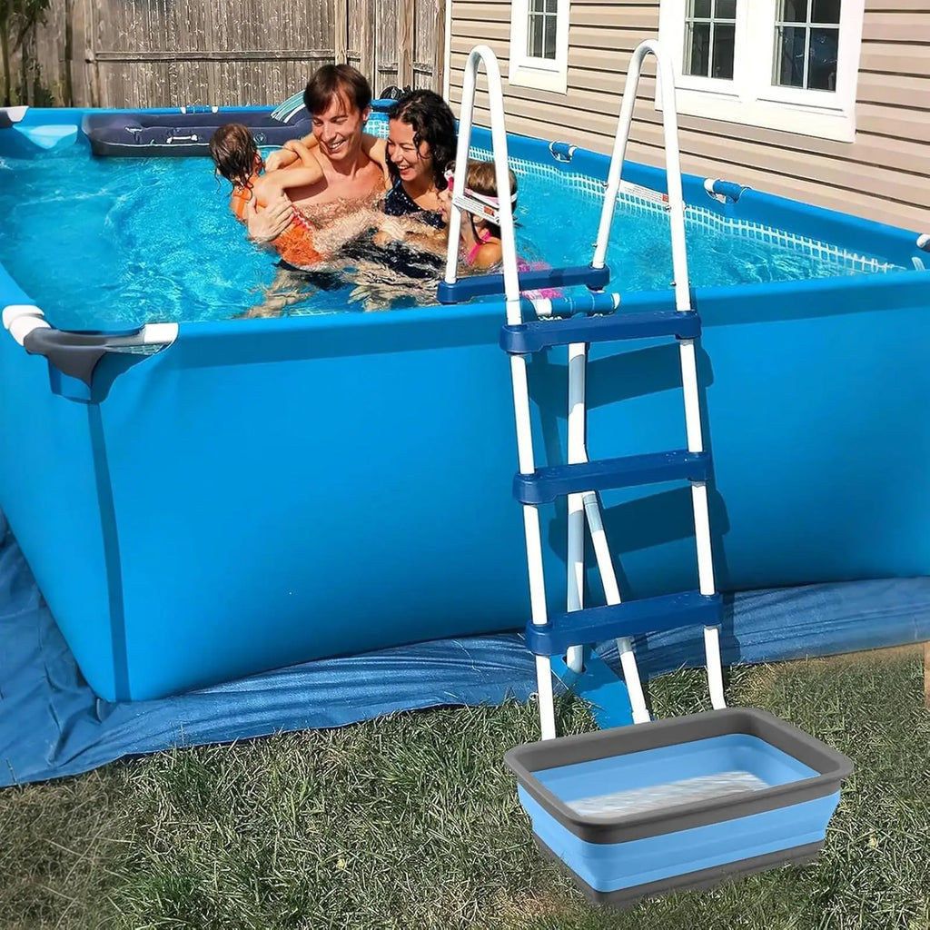 Foldable Foot Wash Basin – Portable Pool & Outdoor Foot Tub