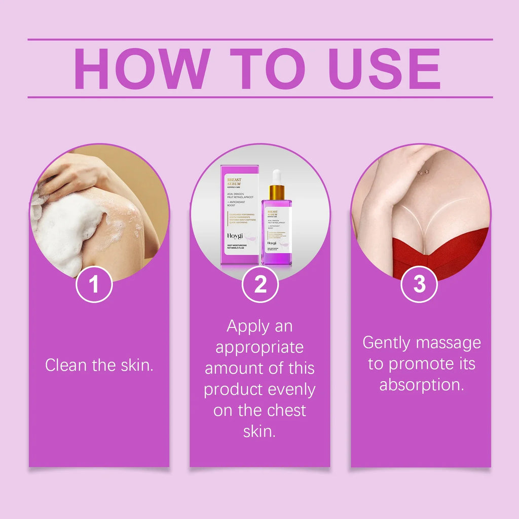 Hoygi Firming & Plumping Breast Serum | Lifting Moisturizing