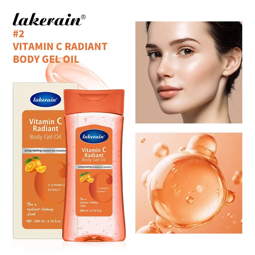 Vitamin C & Turmeric Radiant Body Gel Oil | 200ml Moisturizer
