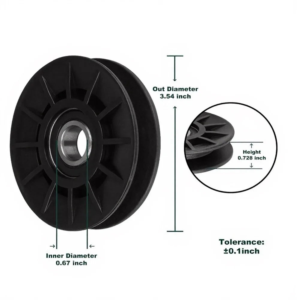 V-Idler Belt Pulley for GT50 & GX54D – 756-05024 Replacement