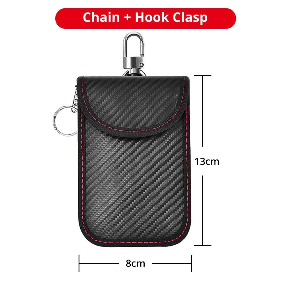 Faraday Bag Key Fob Protector – RFID Signal Blocking Pouch