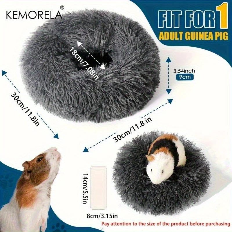 Ultra-Soft Plush Pet Nest – Warm Bed for Small Animals