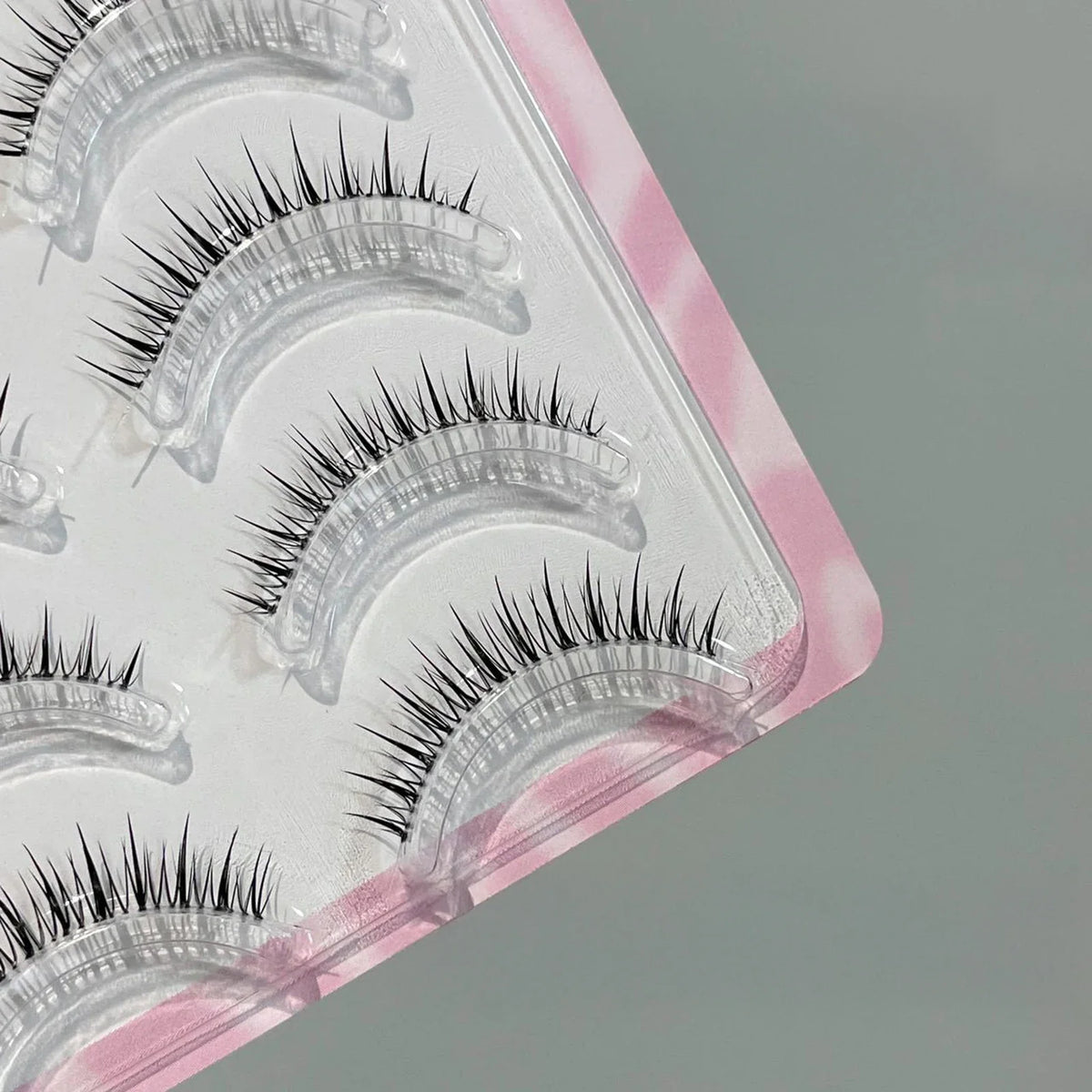 Natural Wispy Strip False Eyelashes – 5 Pairs DIY Lash Set
