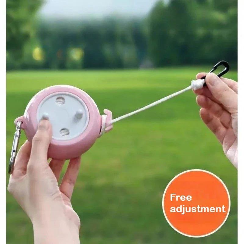10M Telescopic Travel Laundry Line Windproof Non Slip Outdoor Hanging