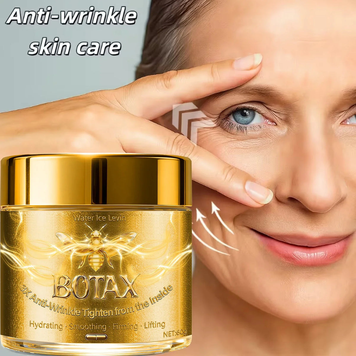 Bee Venom Anti-Aging Face Cream – Hyaluronic Acid & Retinol